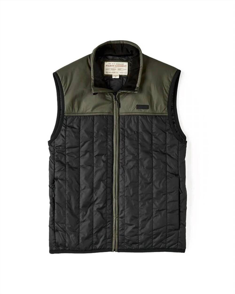 NEW FILSON men's ultralight vest in olivegray